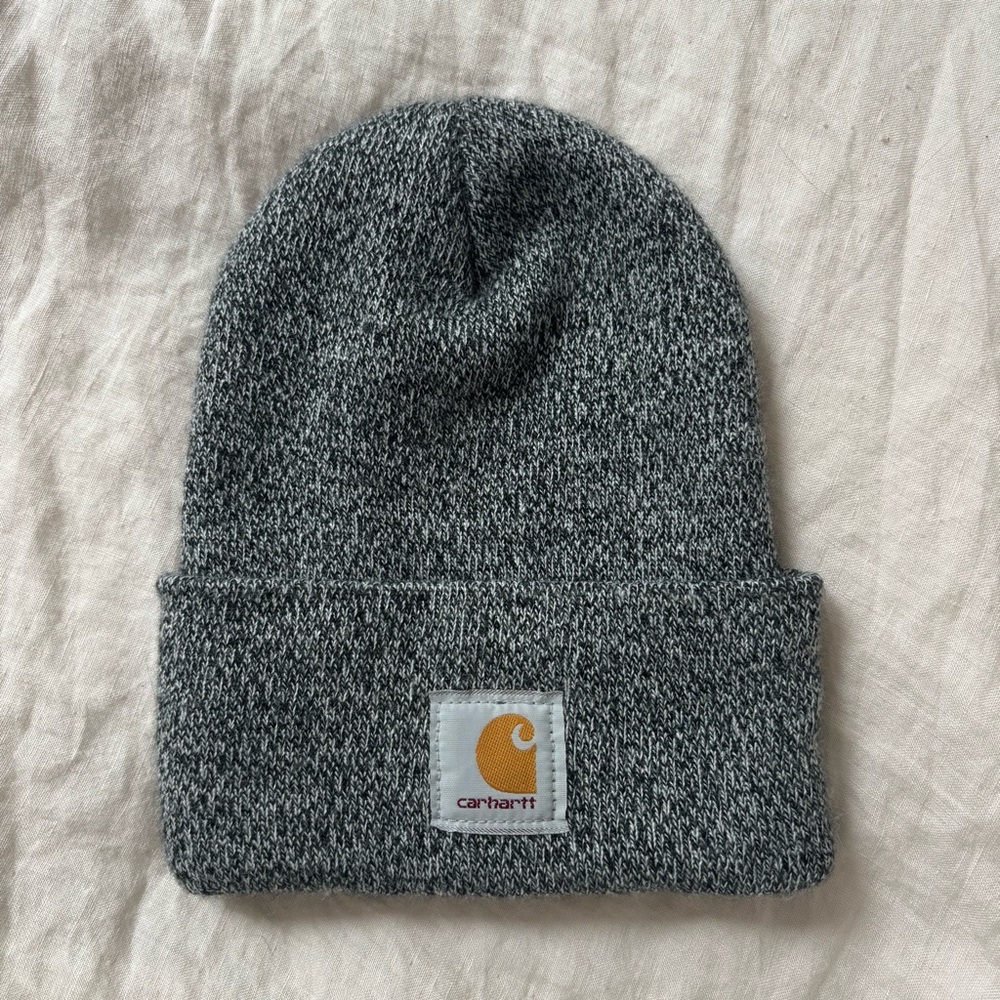 Gray Heathered Carhartt Beanie